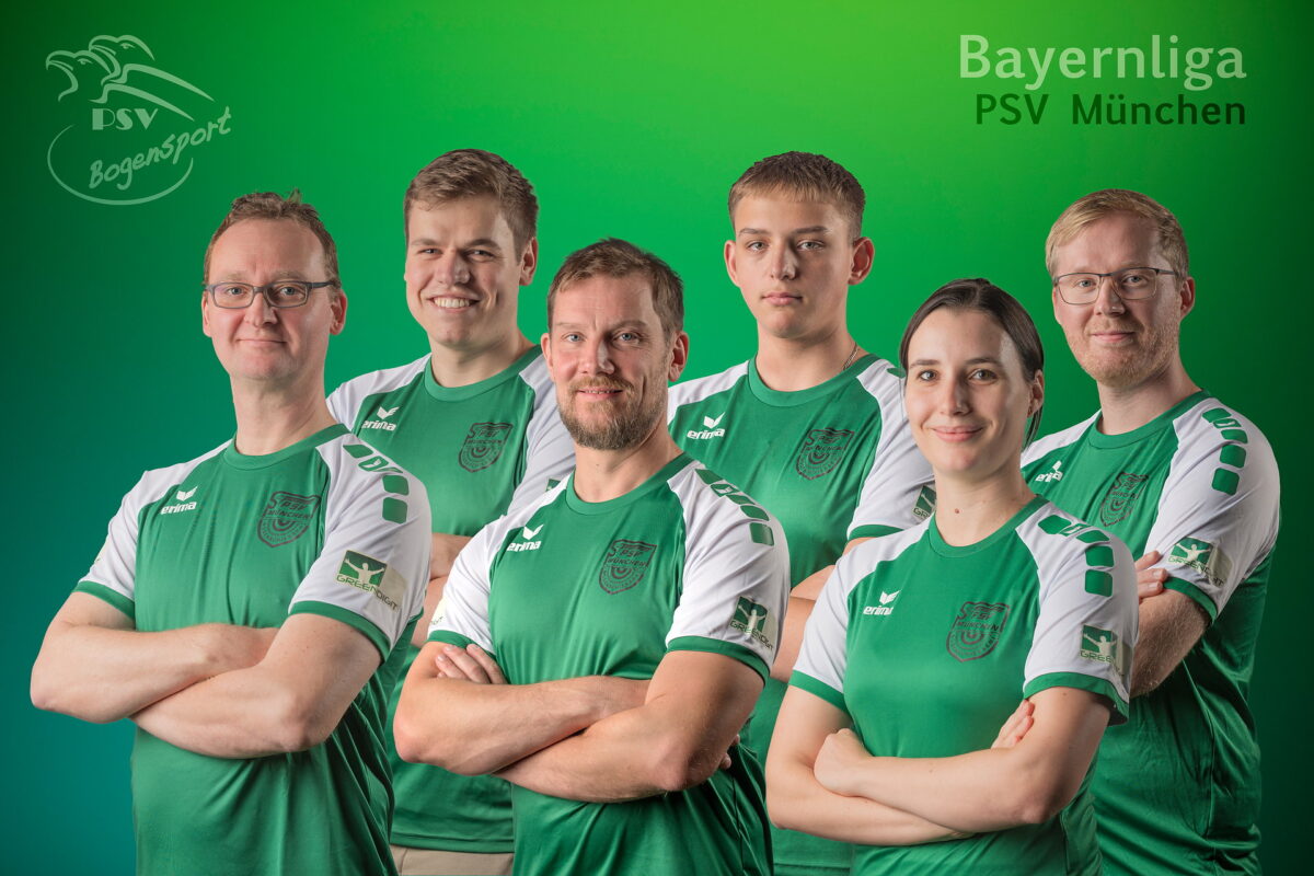 Bayernliga-Mannschaft Bogensport des PSV München 2026