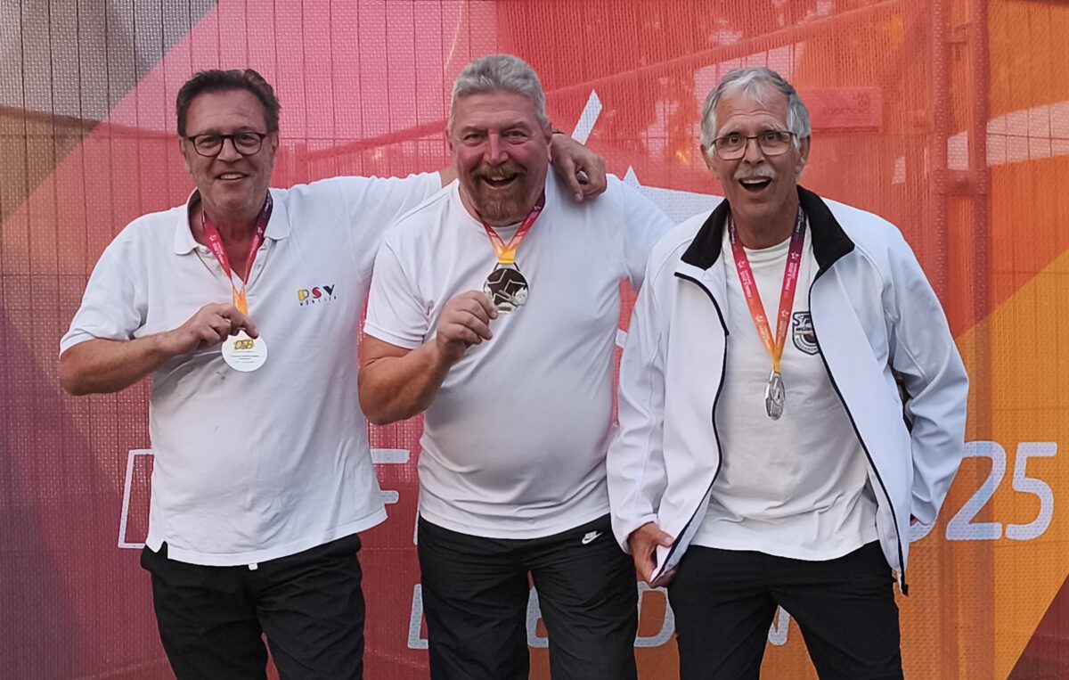 Drei Schützen des PSV München mit Medaillen bei der Deutschen Meisterschaft Team/Mixed 2025
