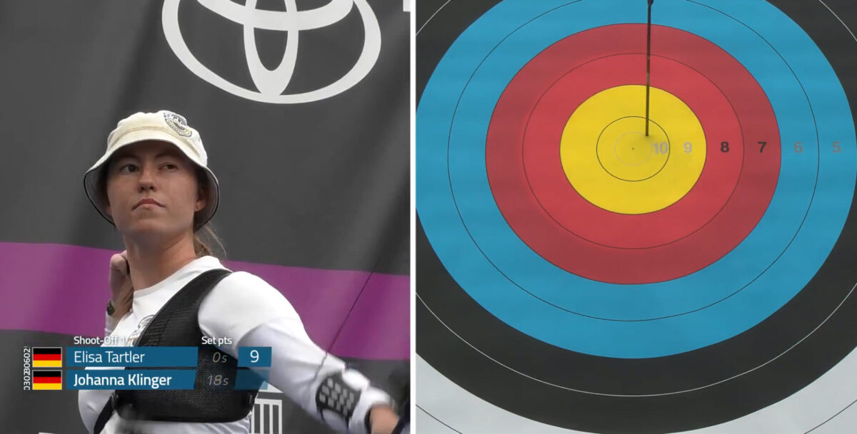 Johanna bei der Deutschen Meisterschaft im Freien 2026 in Wiesbaden
